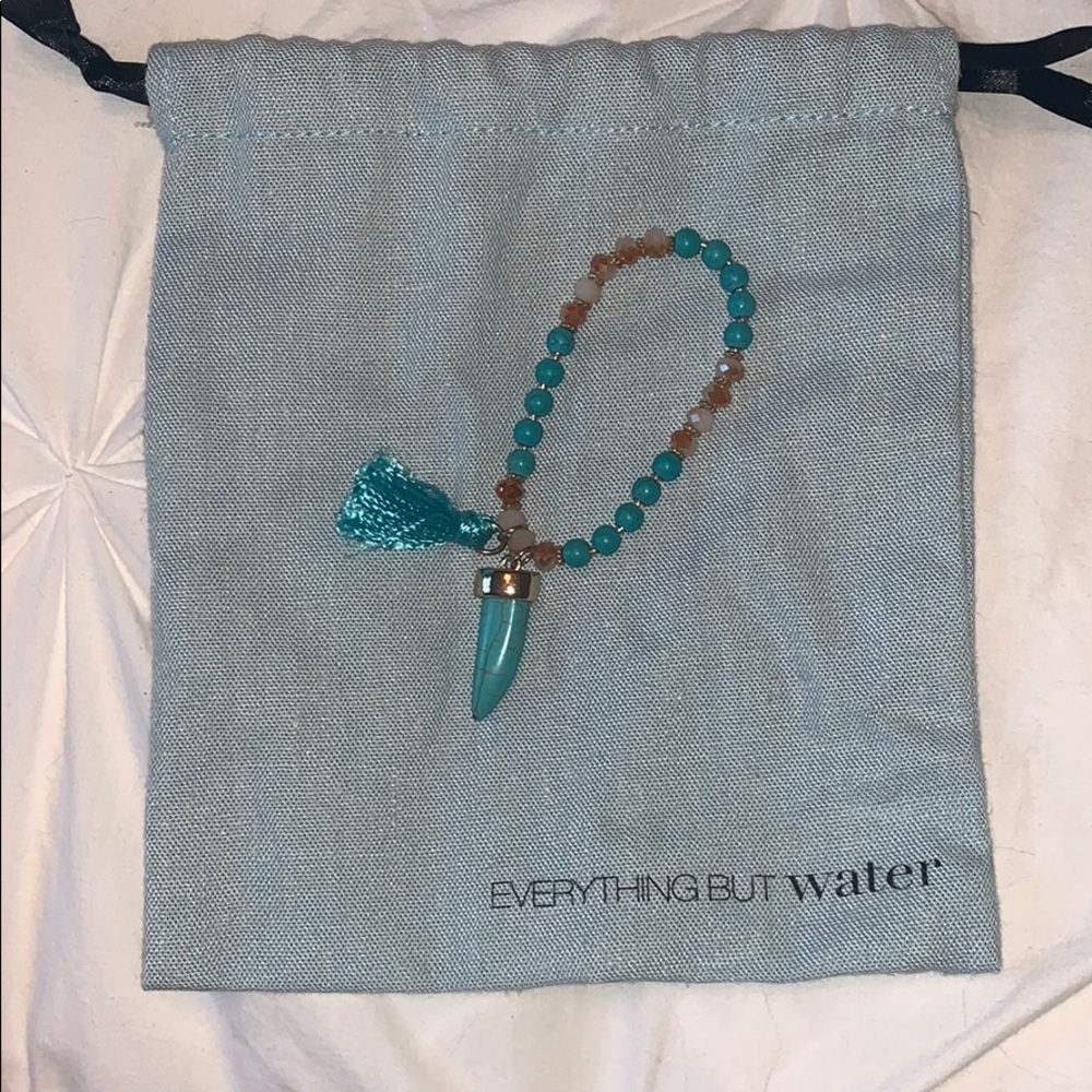 New: beaded tassel bracelet